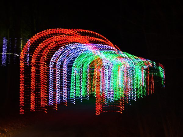 Lights - tunnel blur