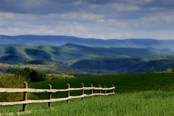 Walnut Springs Mountain Reserve, near Union in Monroe County, West Virginia. 