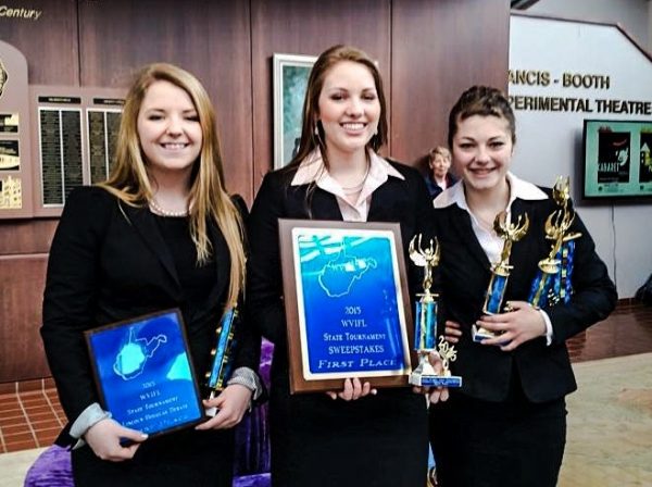 Lisa Fanning, Jordan Crow, and Aimee Schultz each won state titles during the competition.