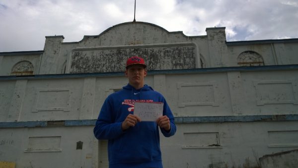 I chose the old roller rink on Wheeling Island because everyday at football practice I see it in the background and I figured it must have had some type of historical significance. – Isaac Turner 