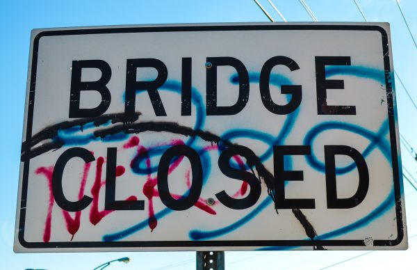 Aetnaville Bridge - closed