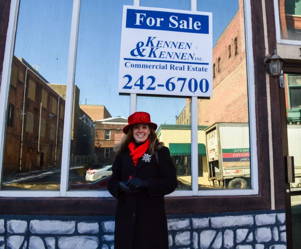 Ashmore sells many homes in the Wheeling area, but she also works hard marketing available properties in downtown Wheeling.
