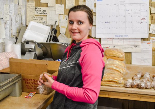Megan Hoskins is one of three employees at Neely's who is not a member of the Miller family.