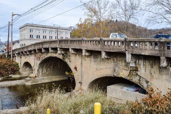 The Monument Place Bridge in Elm Grove is in dire need of attention.