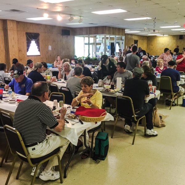Many different banquet halls in the Upper Ohio Valley are utilized for steak fry events.