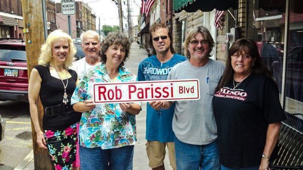 Mingo Junction recently honored Parissi with a street named in his honor.