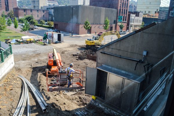 The front area along 14th Street appears very different than what local residents have seen for the past 38 years.