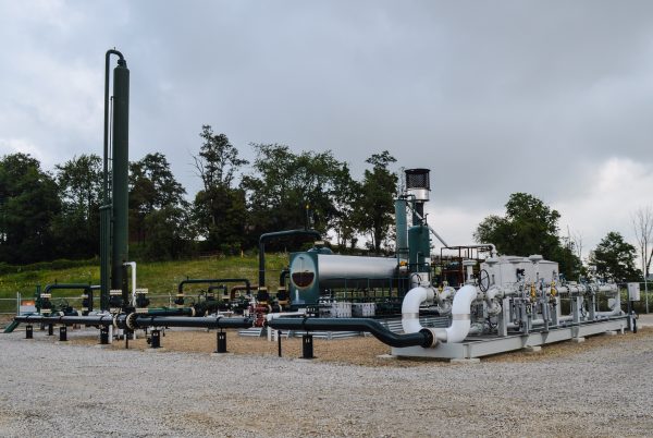 This relay station is located near Morristown, and it assists in the delivery of the harvested natural gas in Belmont County.