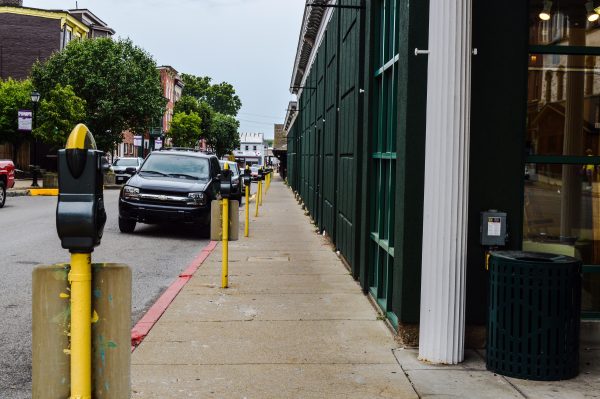 Officials of the Wheeling Arts and Cultural Commission are currently accepting design proposals for the parking meters that surround the market houses in Centre Market.