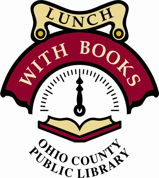 Lunch With Books takes place each Tuesday at noon at the Ohio County Public Library. Lunch With Books programs are free and open to the public. Patrons are invited to bring a bag lunch and complimentary snacks and beverages are served. 