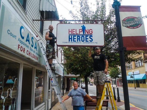 Helping Heroes is located along Jefferson Avenue in Moundsville.
