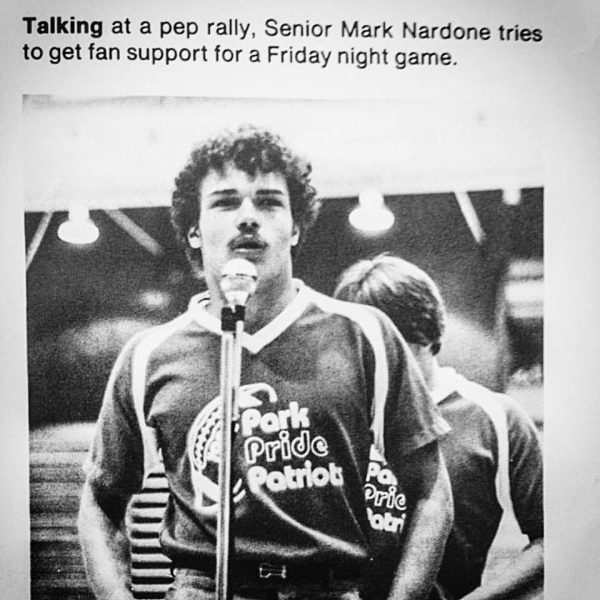 Before he was a coach, the head coach, and the assistant athletic director, Mark Nardone was a standout football player for Wheeling Park and then West Liberty University.