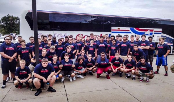 The 2015 Wheeling Park Patriots have rallied behind Nick and his father this season.