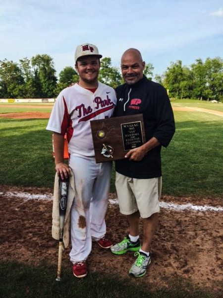Nardone is known best as a one of the best football minds in the Upper Ohio Valley, but he also coached his son Nick for many seasons in Warwood.