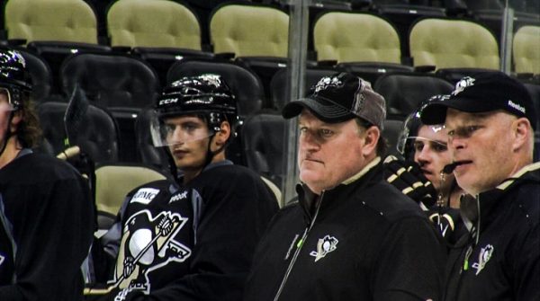 Donatelli was very much involved during the Penguins preseason camp.