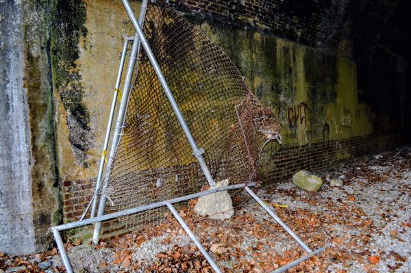 City workers have placed barriers at the tunnel's entrances, but vandals have ripped them away.