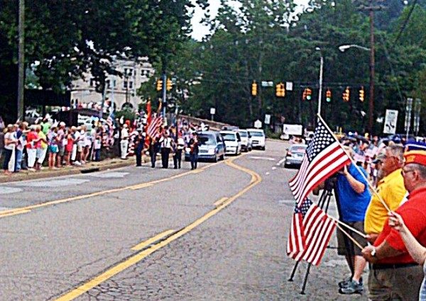 On July 24, 2011, David returned to his hometown with thousands of local resident lining the street of Wheeling.