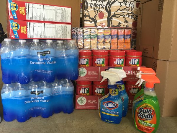 The drop-off location at YSS opened MOnday and will be open from 7 a.m. until 5 p.m. Monday-Saturday as long as the need continues.