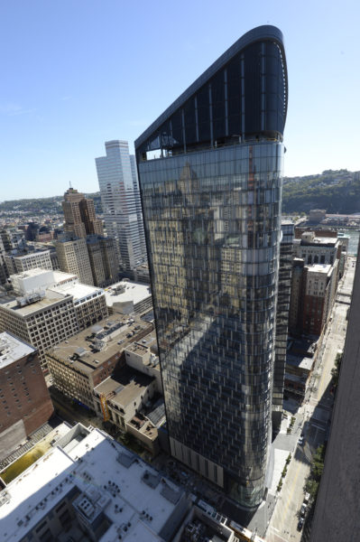 The PNC Tower in Pittsburgh is the greenest office building in the country.