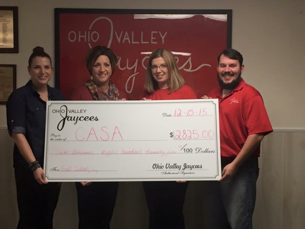 Raising funds for local non-profit organizations is a primary goal of the Ohio Valley Jaycees.