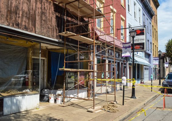 Six storefronts are now available in the area of Centre, and while three are ready for tenants, the other three are undergoing renovation projects.