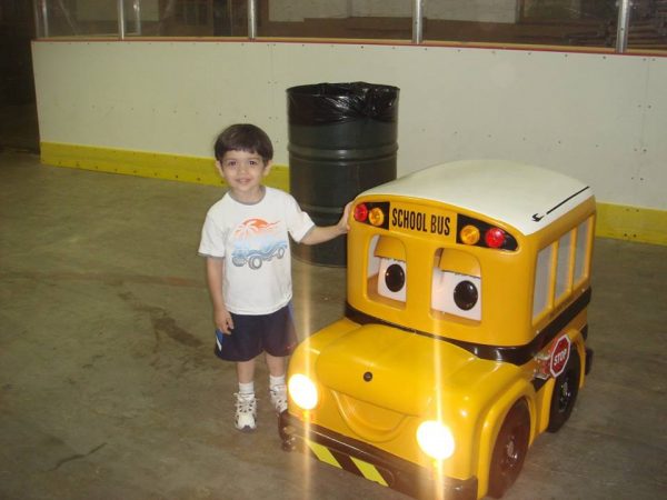 "Buster the Bus" is always a popular attraction with the young children.