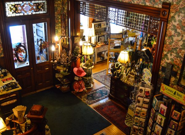 As soon as you enter the Eckhart House you are welcomed by a wide array of gifting options.