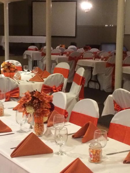 Duplaga renovated the upstairs for banquets and receptions.