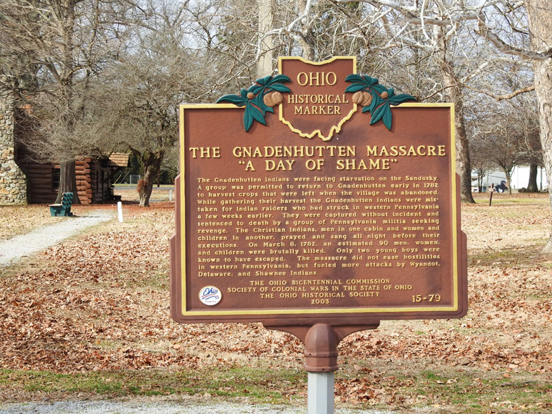 GeoHistory The Gnadenhutten Massacre Weelunk