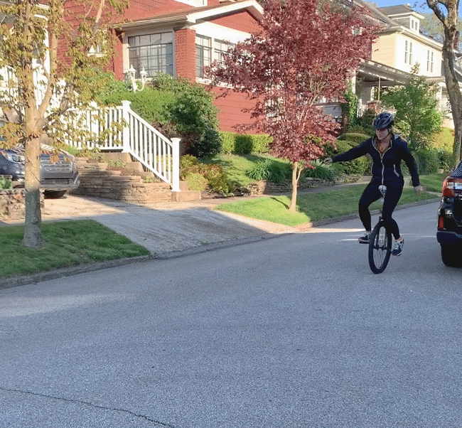 Corey Kidd Unicycle