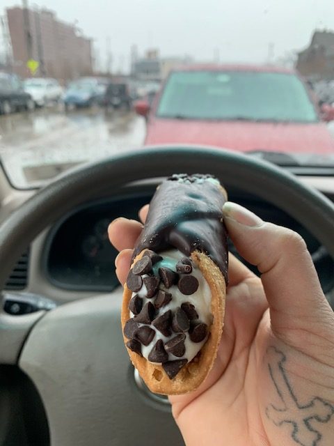 Cannoli from Westside Market in Cleveland