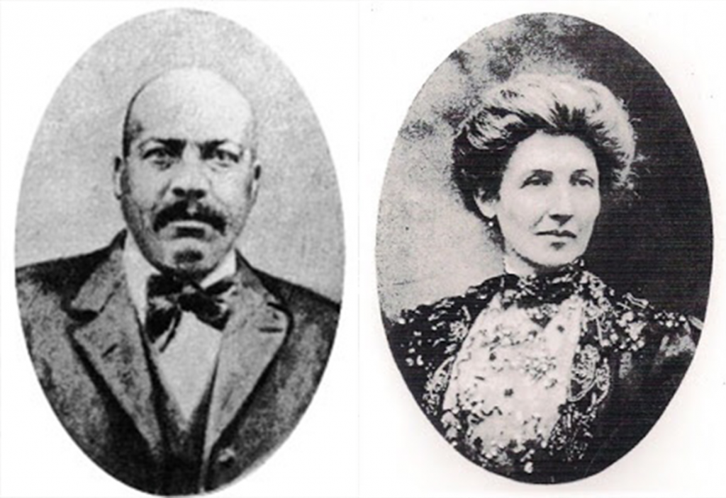 Portraits of Cumberland and his wife Anna