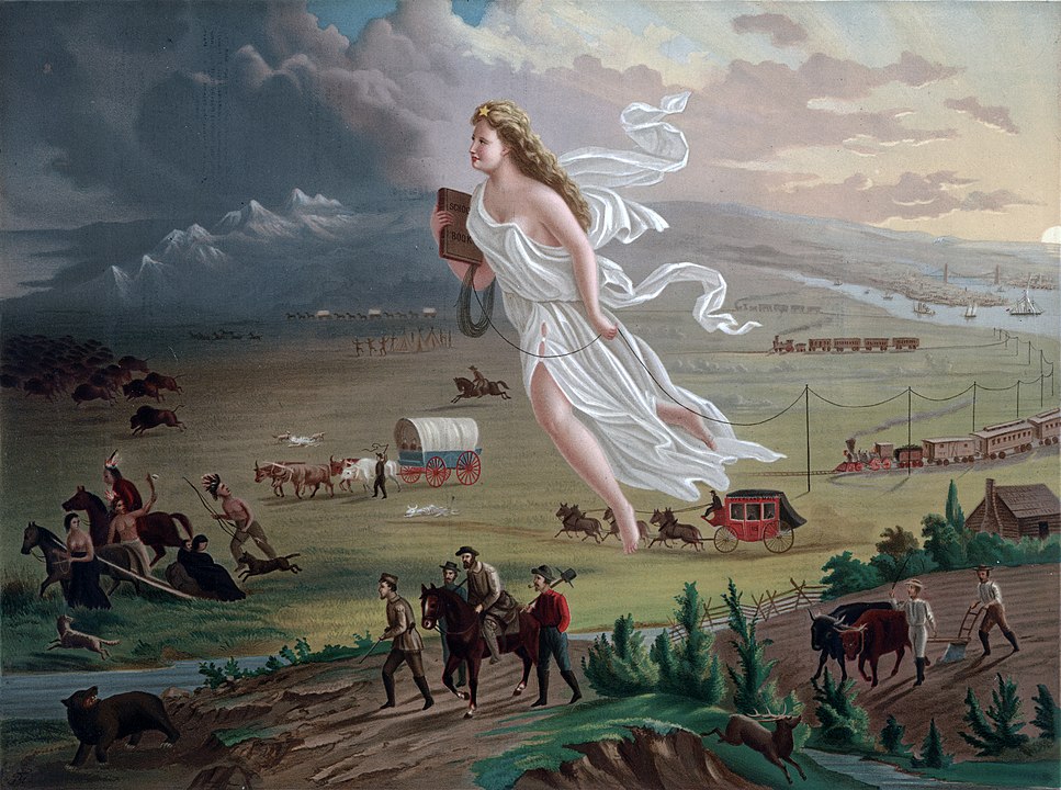 1872 painting "American Progress" by John Gast