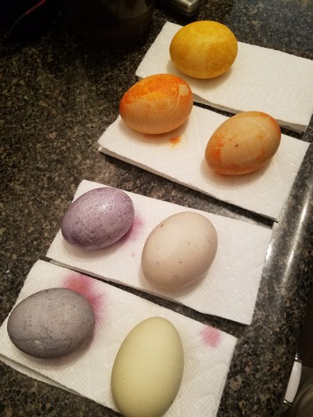 Naturally-Dyed Eggs