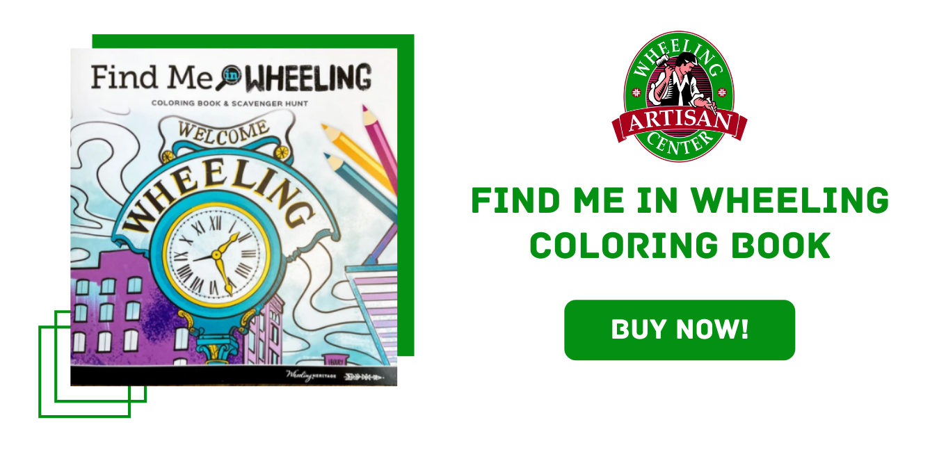 Find me in Wheeling Coloring Book