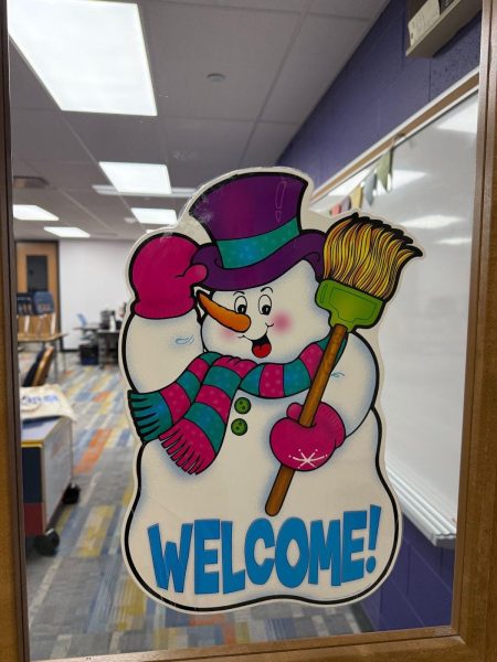 Winter welcome sign heirloom from Imperial Teachers Store